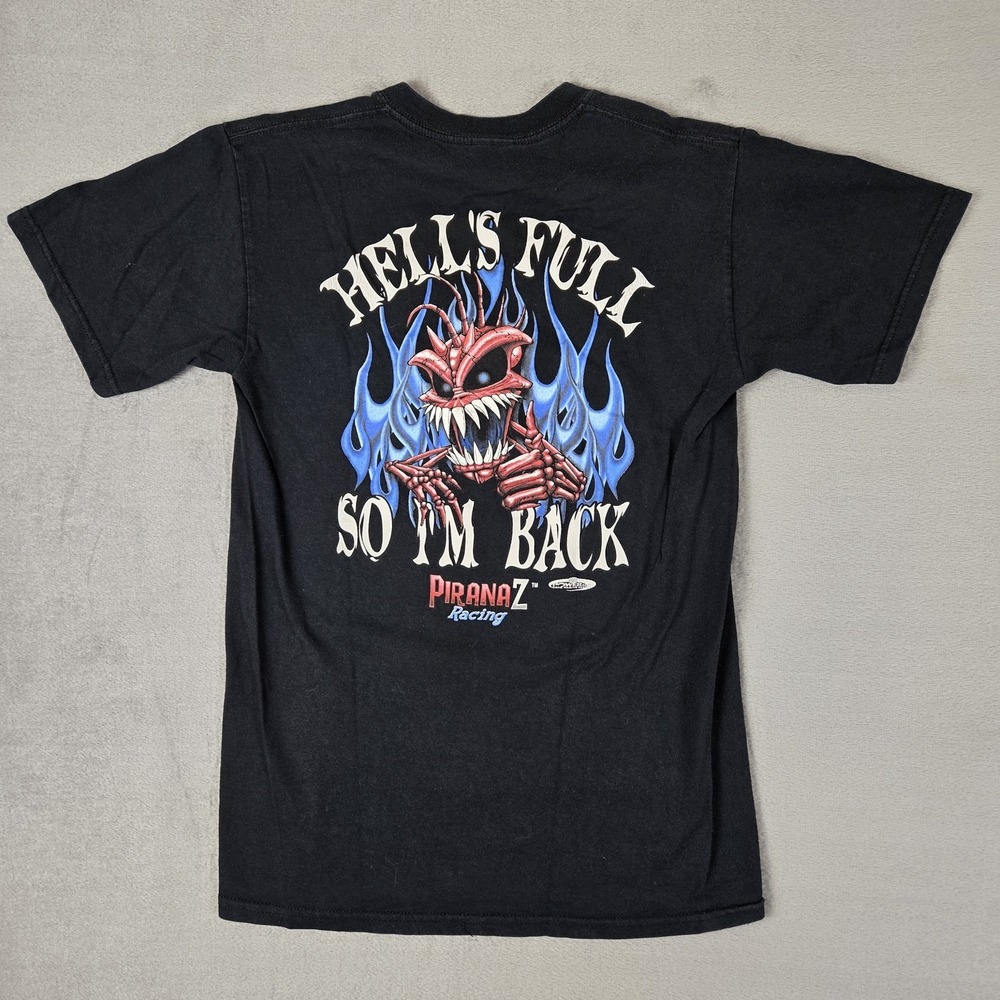 2005‎ Piranaz Pirana Z T-shirt Mens Small SRacing Hell's Full I'm Back Race Y2K